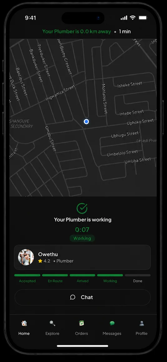 Live tracking